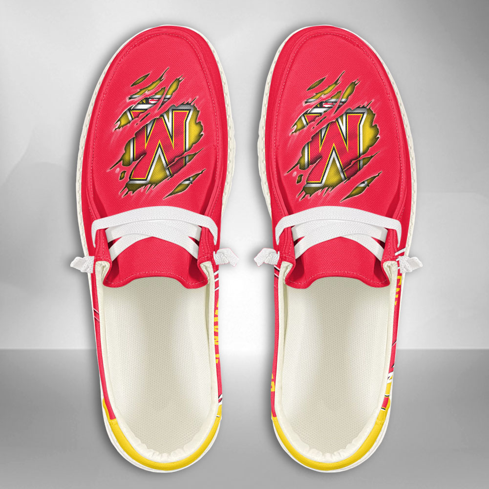 Minnesota Golden Gophers Personalized Hey Dude Sports Shoes - Custom Name Design