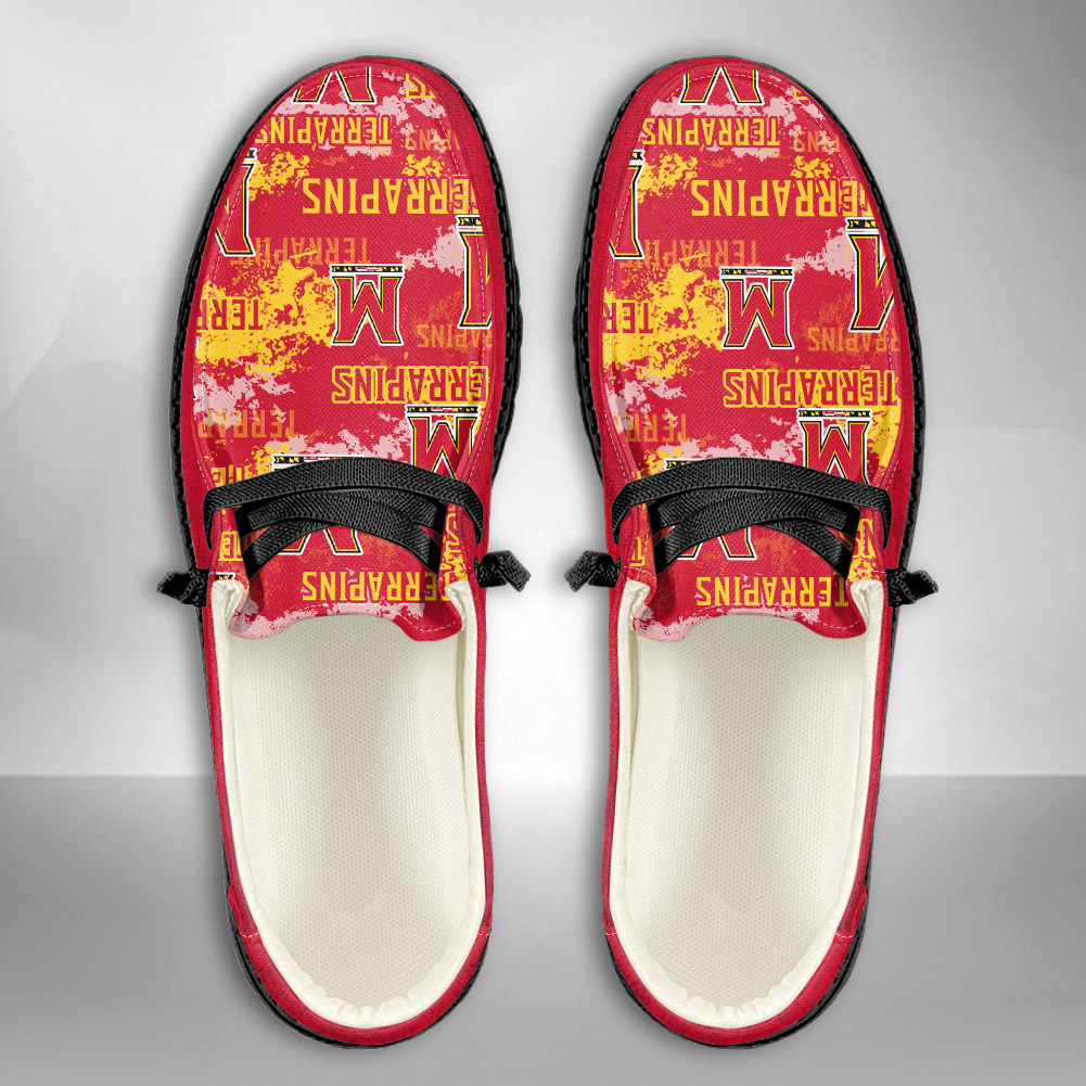 Indiana Hoosiers Personalized Hey Dude Sports Shoes - Custom Name Design