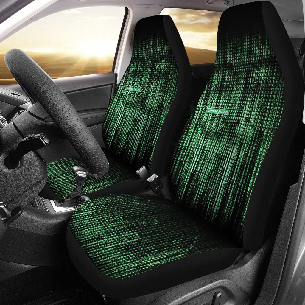 Maleficent Red Color Car Seat Cover ( Set of 2)