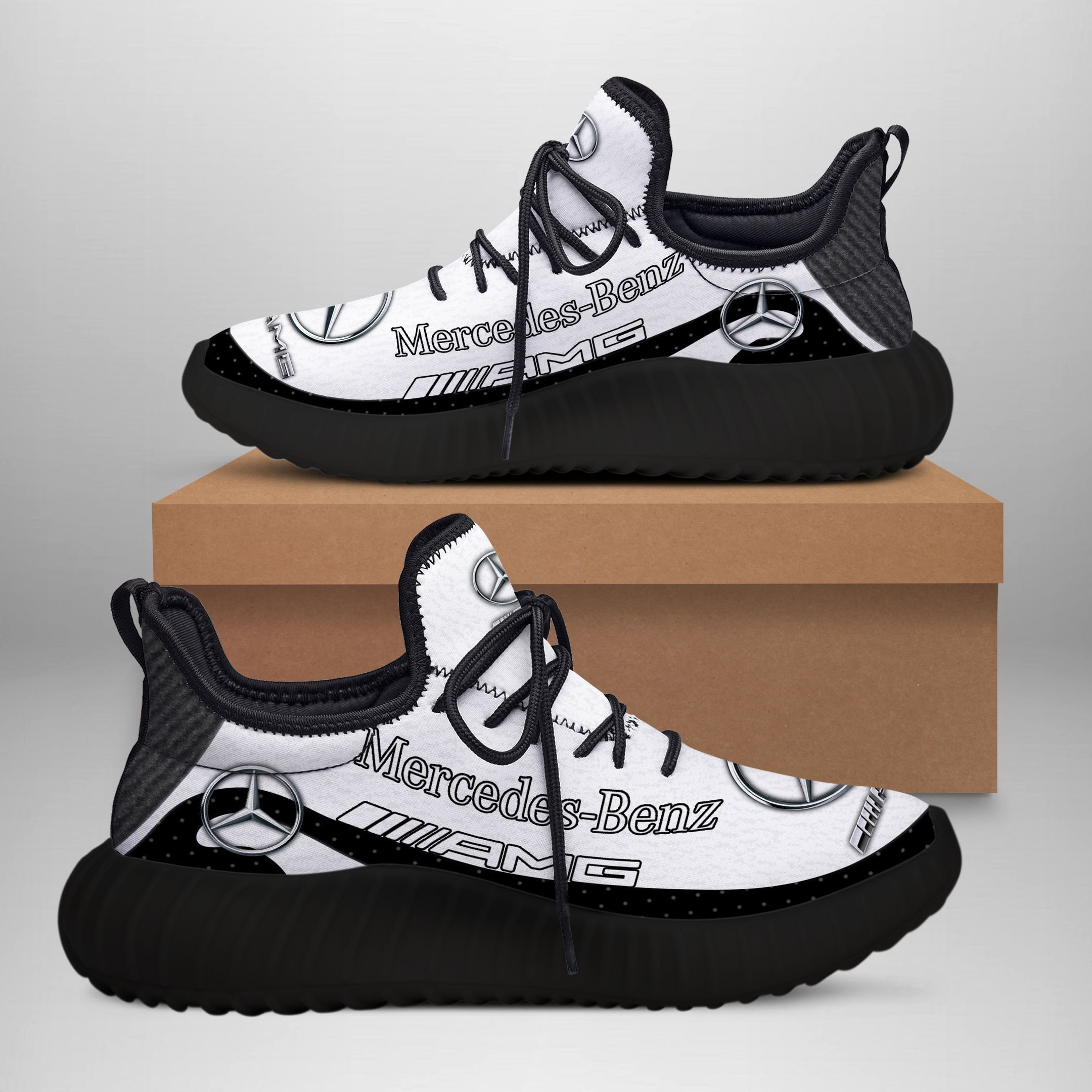 Mercedes Benz  YZ Shoes Ver3 (Light Grey)