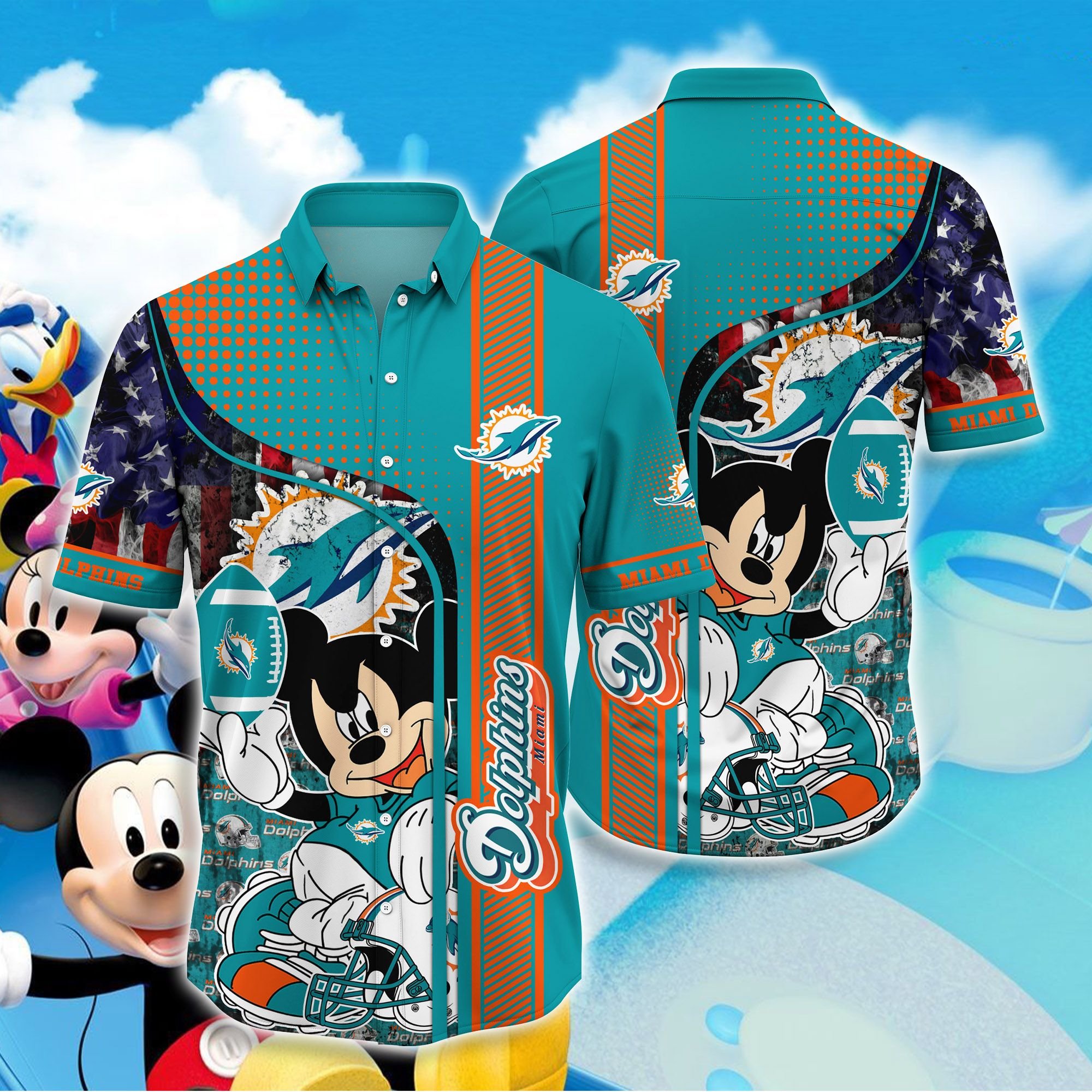 Miami Dolphins Hawaiian Shirt 02