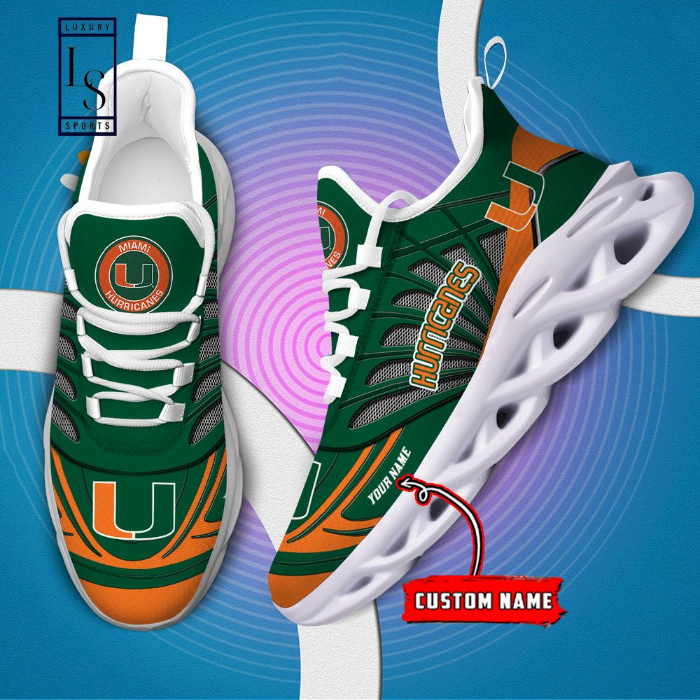 Ohio State Buckeyes Custom Name Max Soul Shoes
