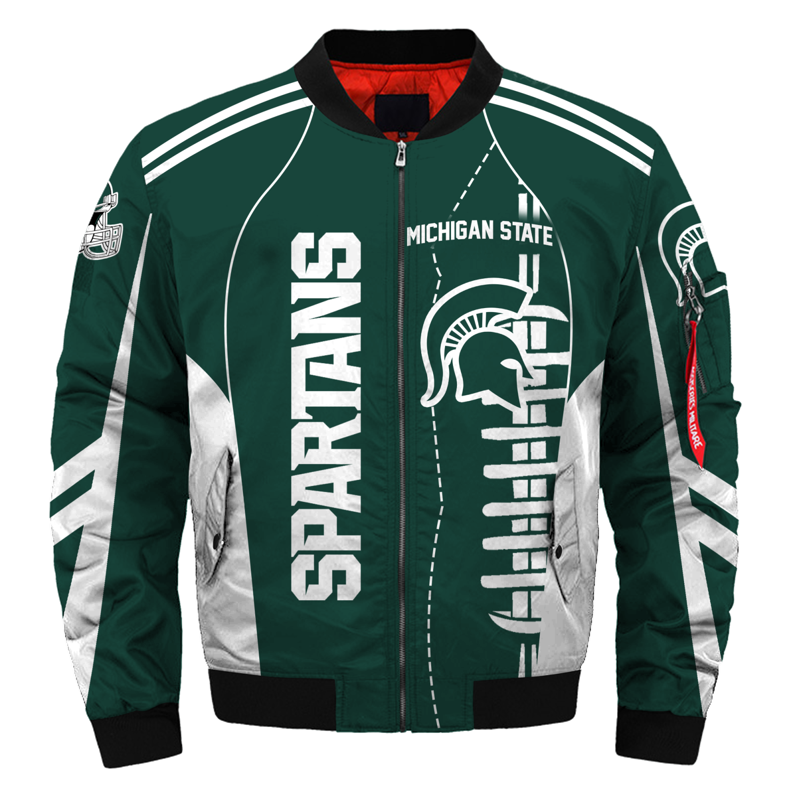 Skull Notre Dame Fighting Irish Jacket