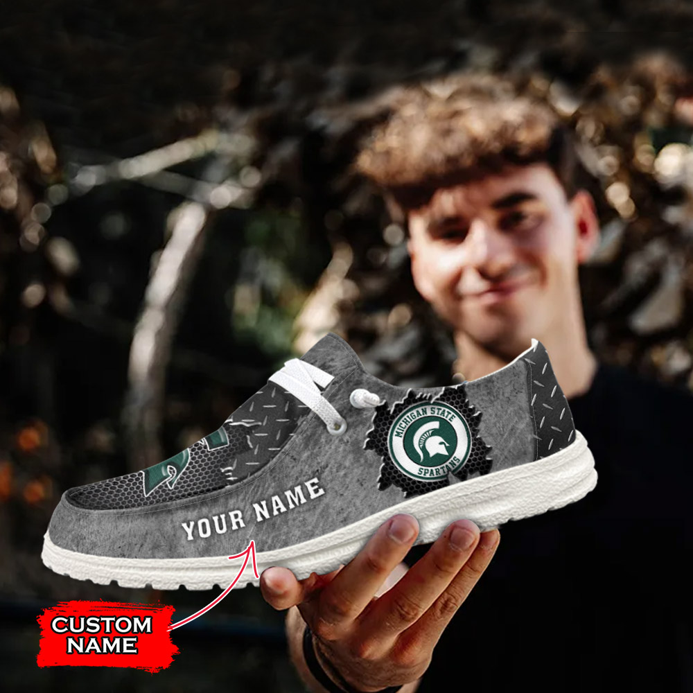 Marshall Thundering Herd Personalized Hey Dude Sports Shoes - Custom Name Design