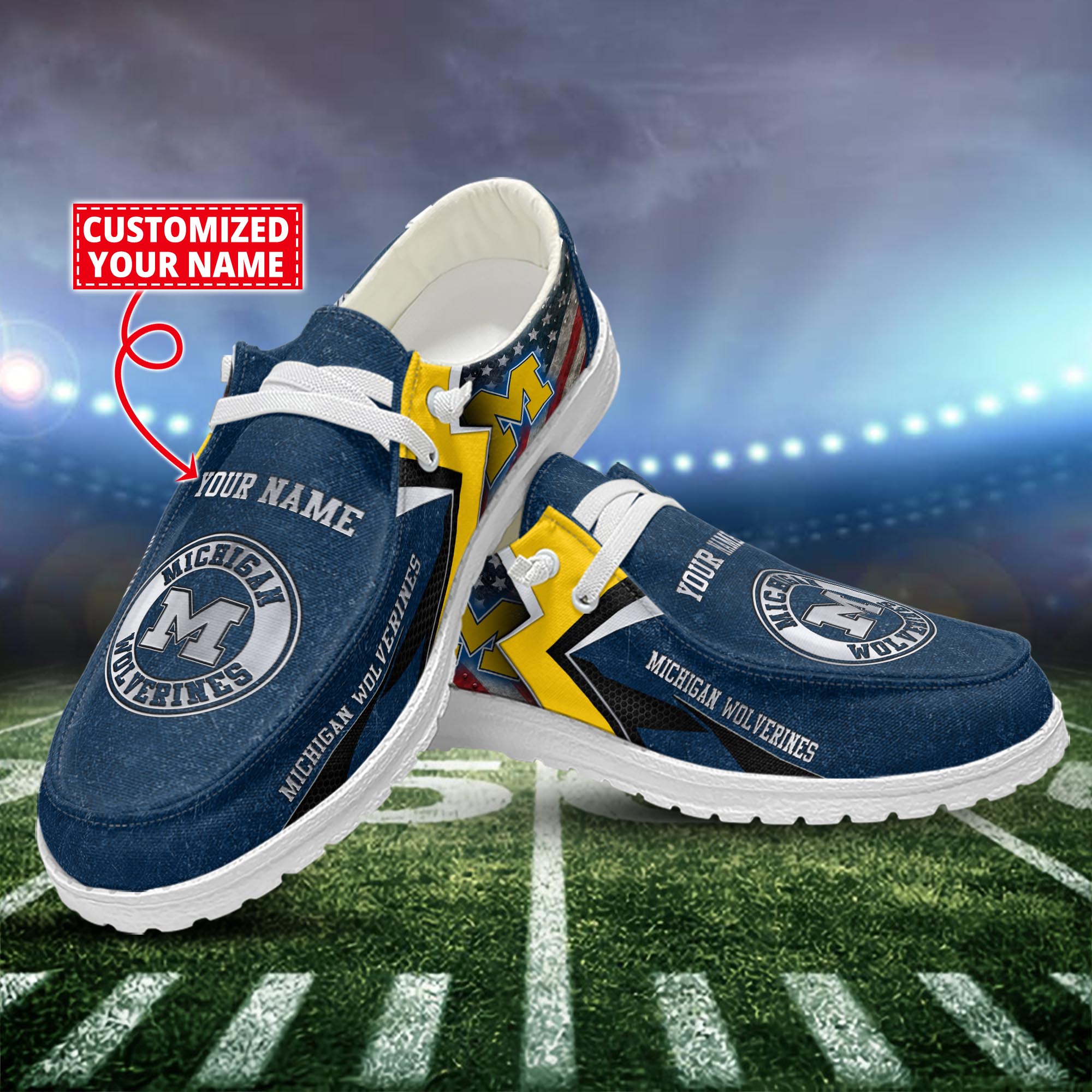 Missouri Tigers Personalized Hey Dude Sports Shoes - Custom Name Design