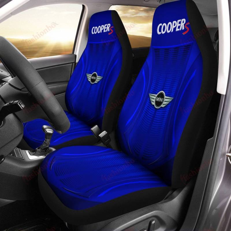Ford Raptor TDV Car Seat Cover (Set of 2) Ver 1 (White)