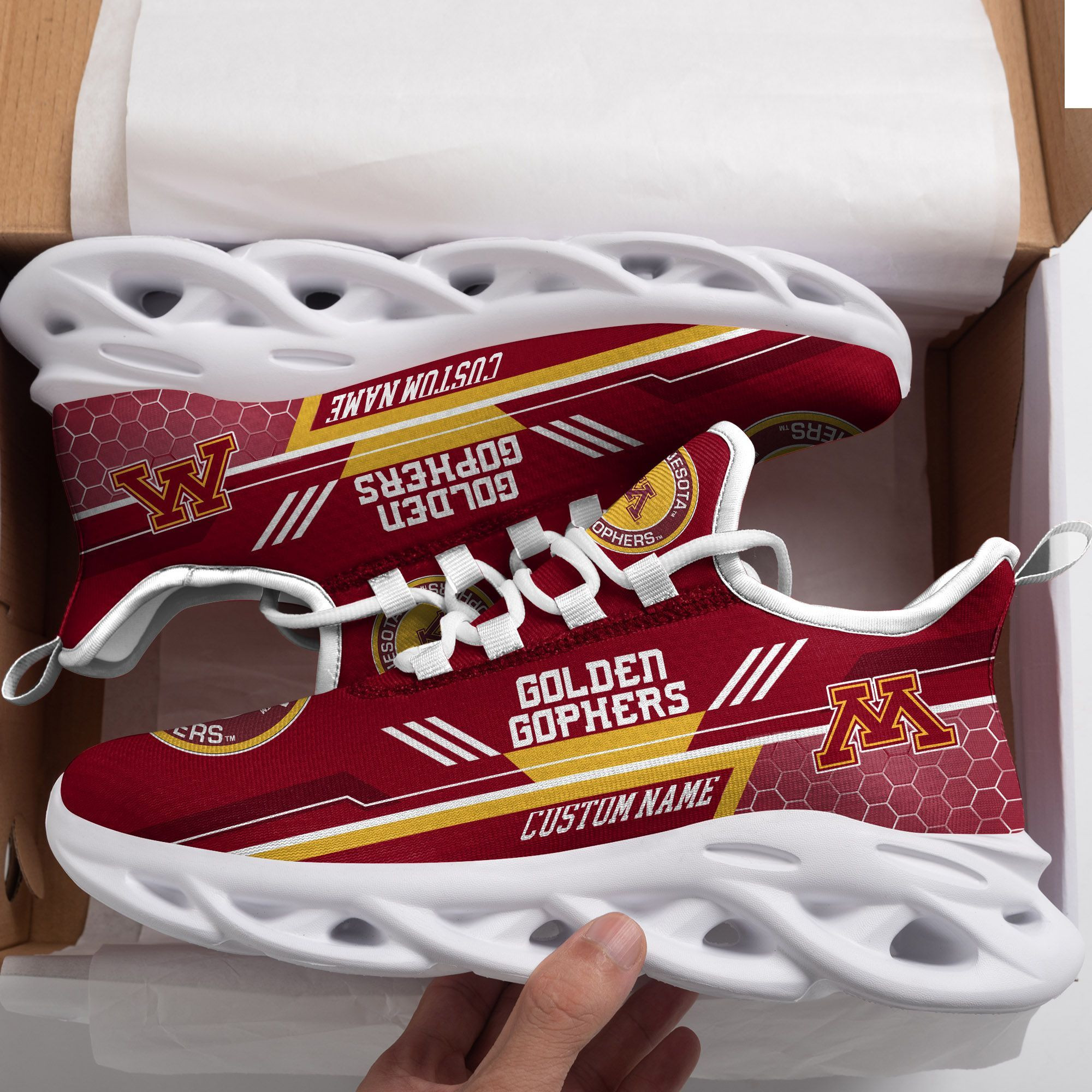 Chicago Bears Custom Name Personalized Sporty Max Soul Sneakers Shoes
