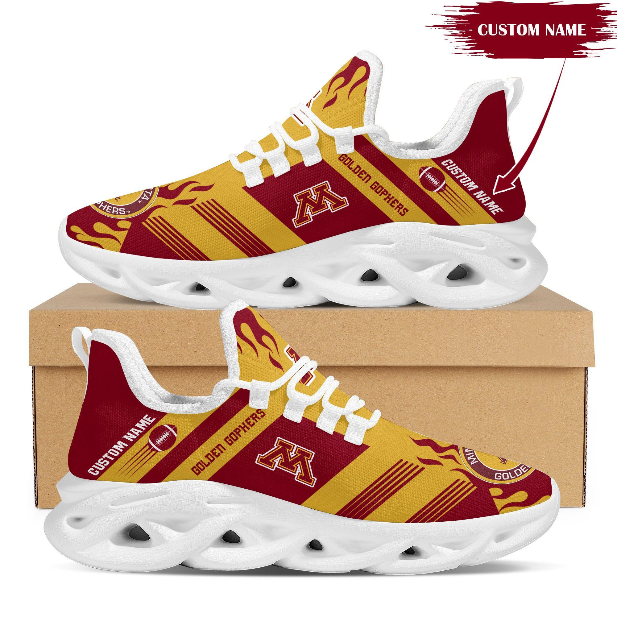 Auburn Tigers Max Soul Sneakers Shoes