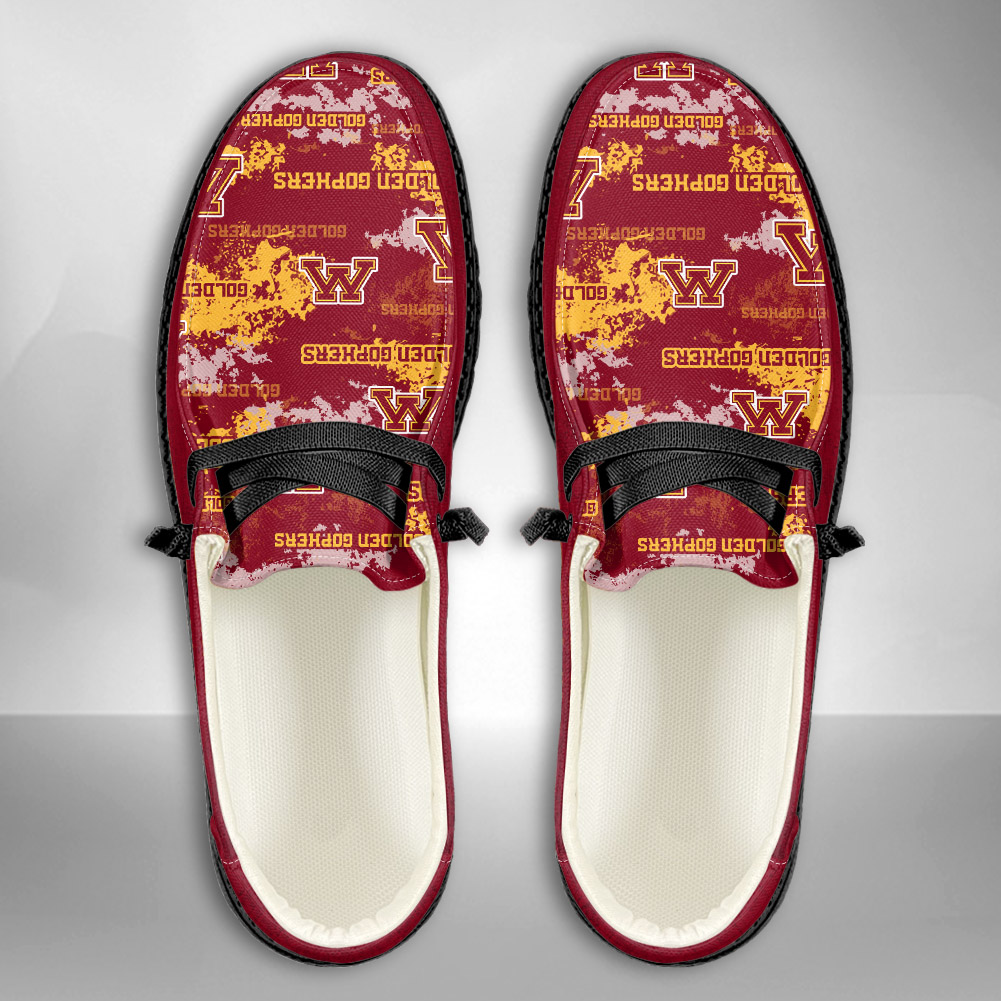 South Florida Bulls H-D Shoes Wally Men's Lace Up Loafers For Men And Women