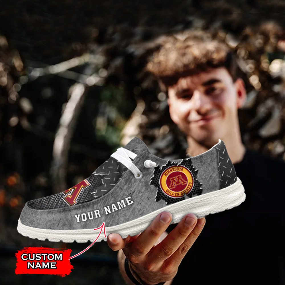 North Carolina Tar Heels Personalized Hey Dude Sports Shoes - Custom Name Design