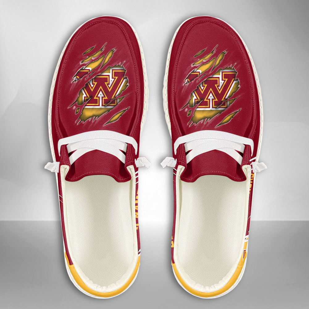 Marshall Thundering Herd Personalized Hey Dude Sports Shoes - Custom Name Design