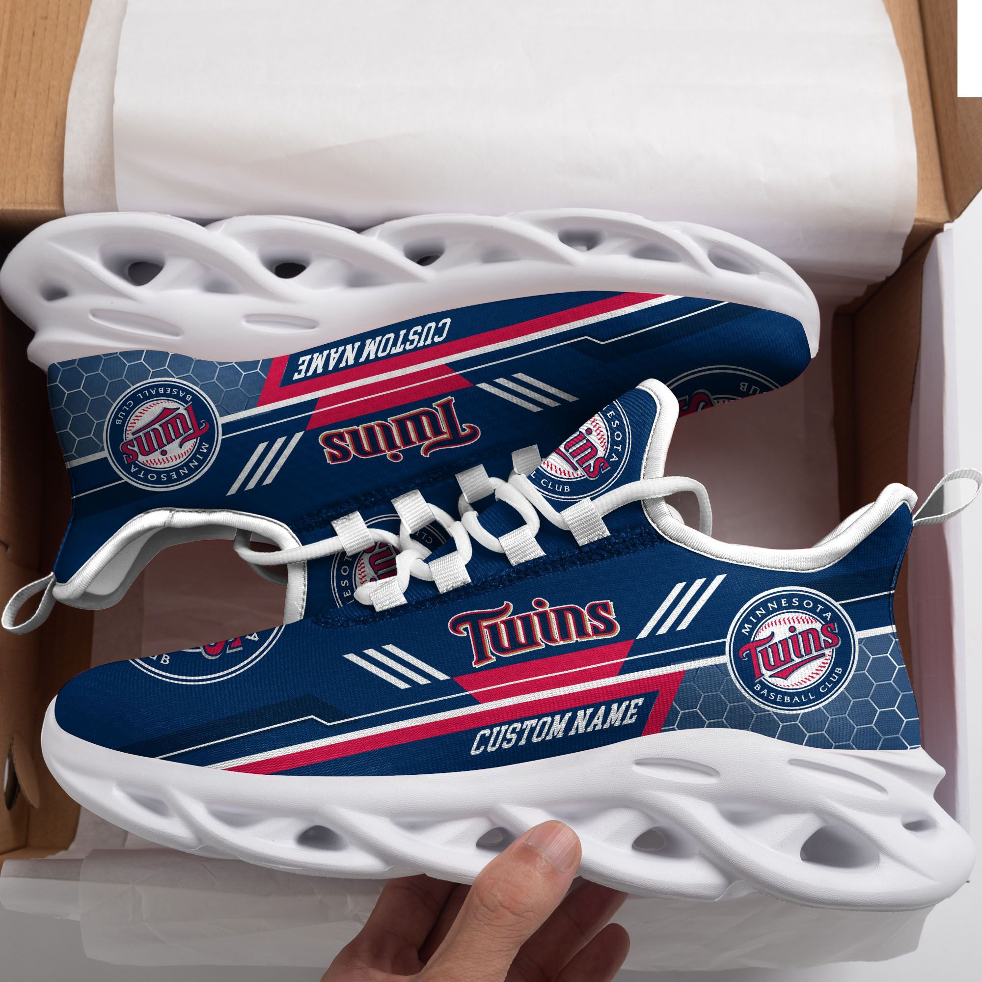Boston Red Sox Max Soul Sneakers Shoes