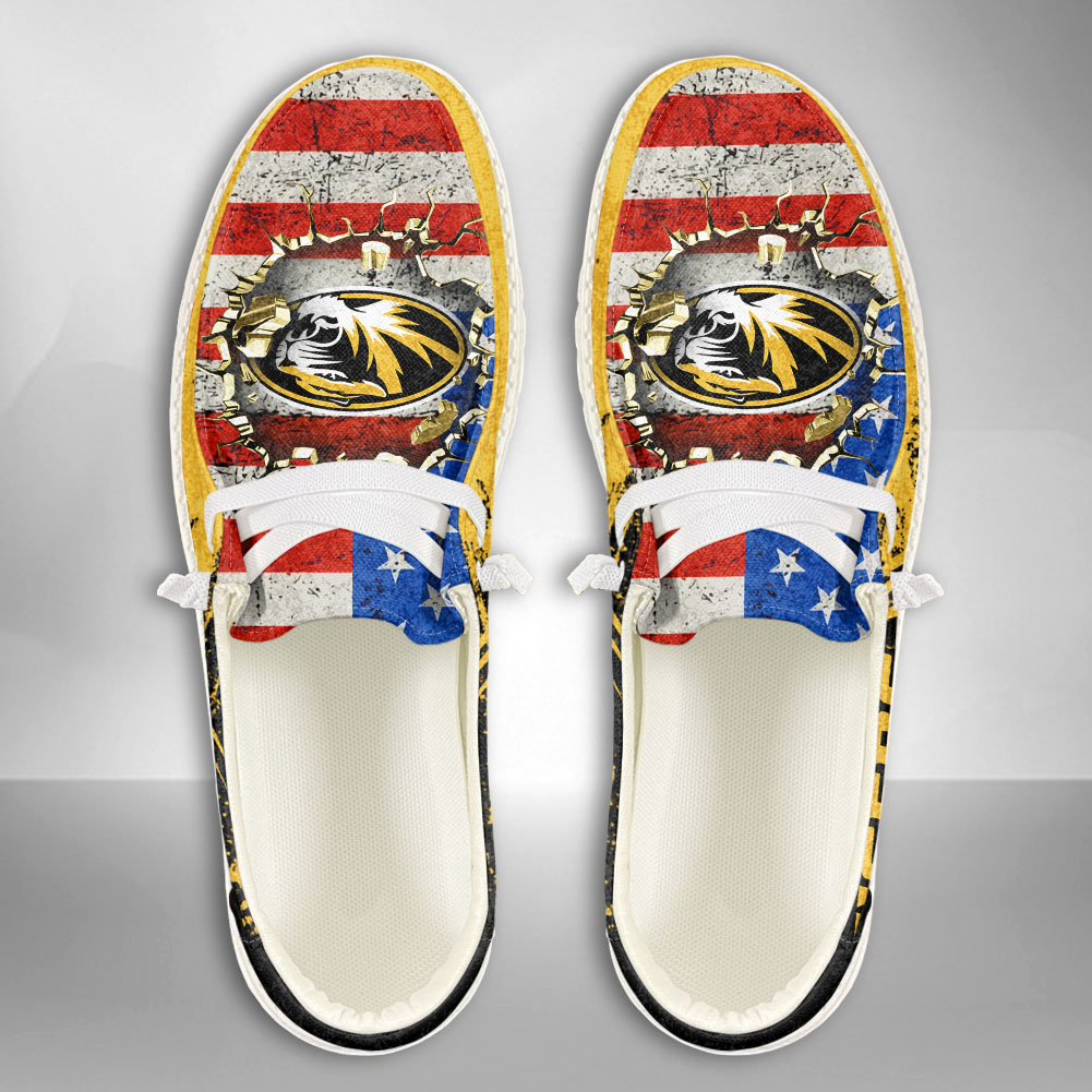North Carolina State Wolfpack Personalized Hey Dude Sports Shoes - Custom Name Design