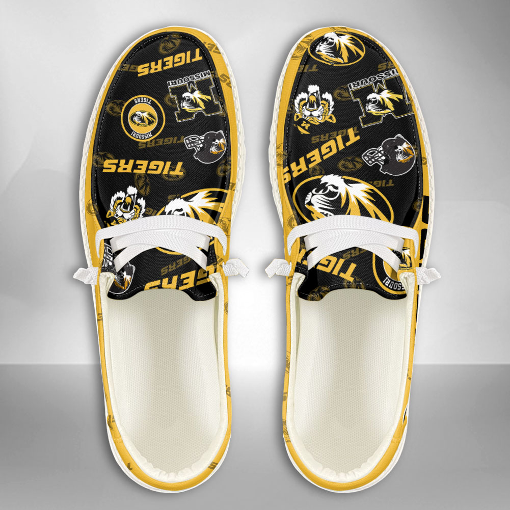 SMU Mustangs Personalized Hey Dude Sports Shoes - Custom Name Design