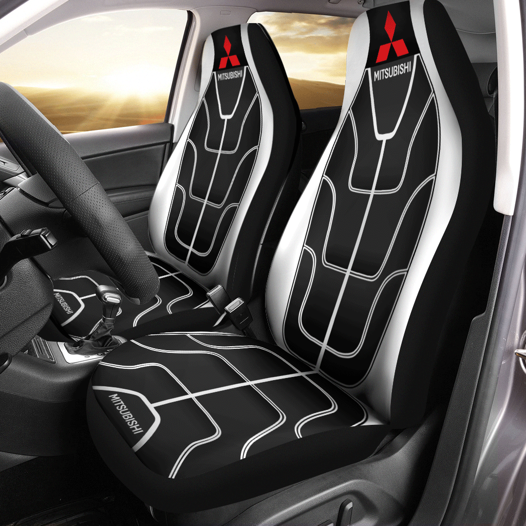 Mitsubishi Car Seat Cover ( Set Of 2 )