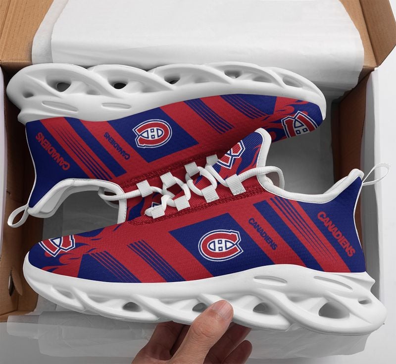 Toronto Blue Jays Stripe and Fire Pattern Max Soul Shoes NEW019661
