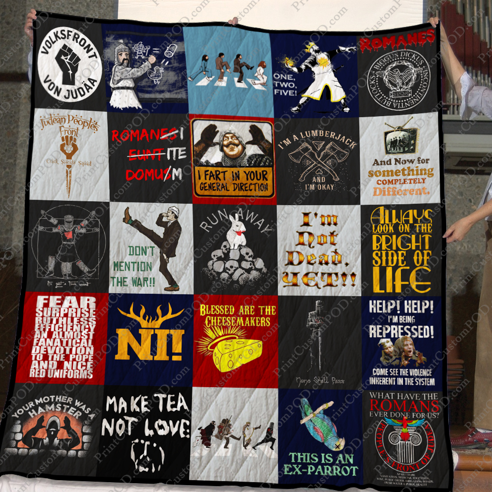The Rolling Stones Quilt Blanket