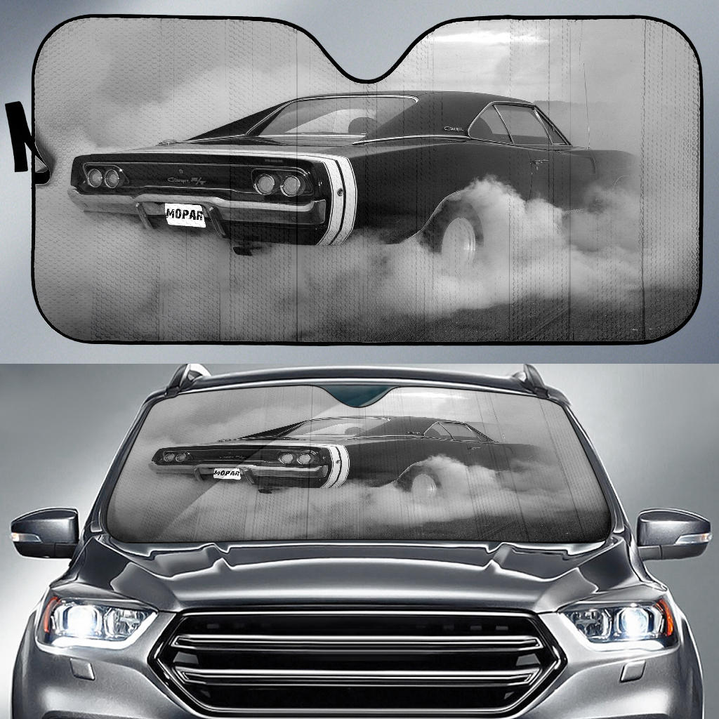 Peterbilt Windshield Sun Shade Blue