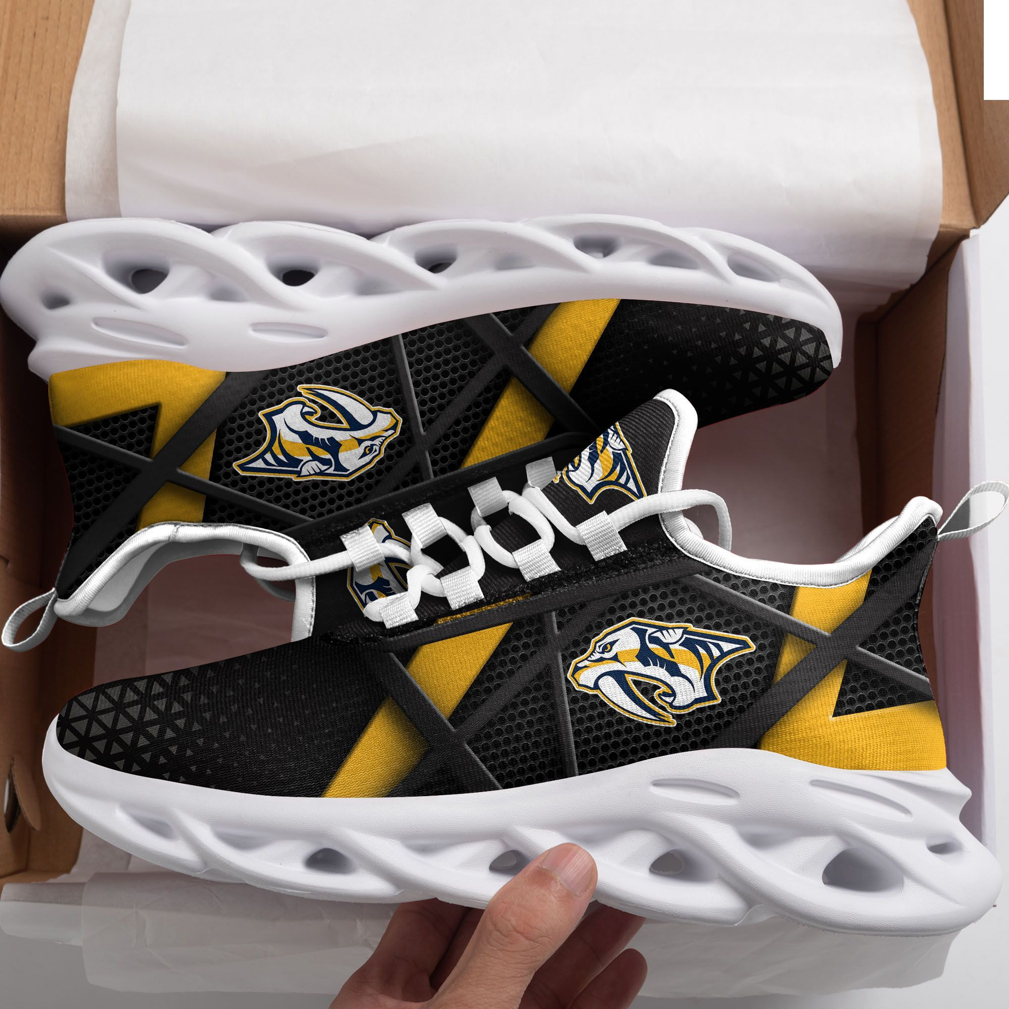 Oklahoma Sooners Custom Personalized Max Soul Sneakers Shoes