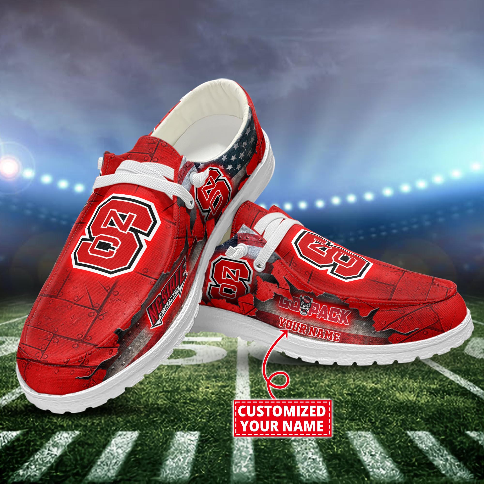 Colorado Buffaloes Personalized Hey Dude Sports Shoes - Custom Name Design