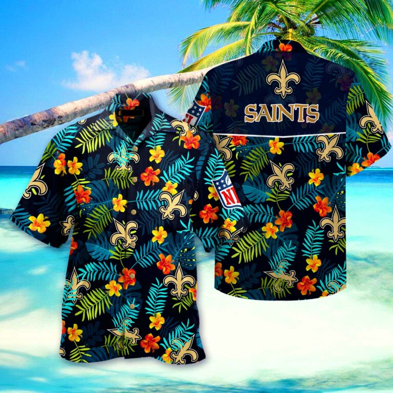 San Francisco 49ers Stripes and Skull Hawaiian Shirt