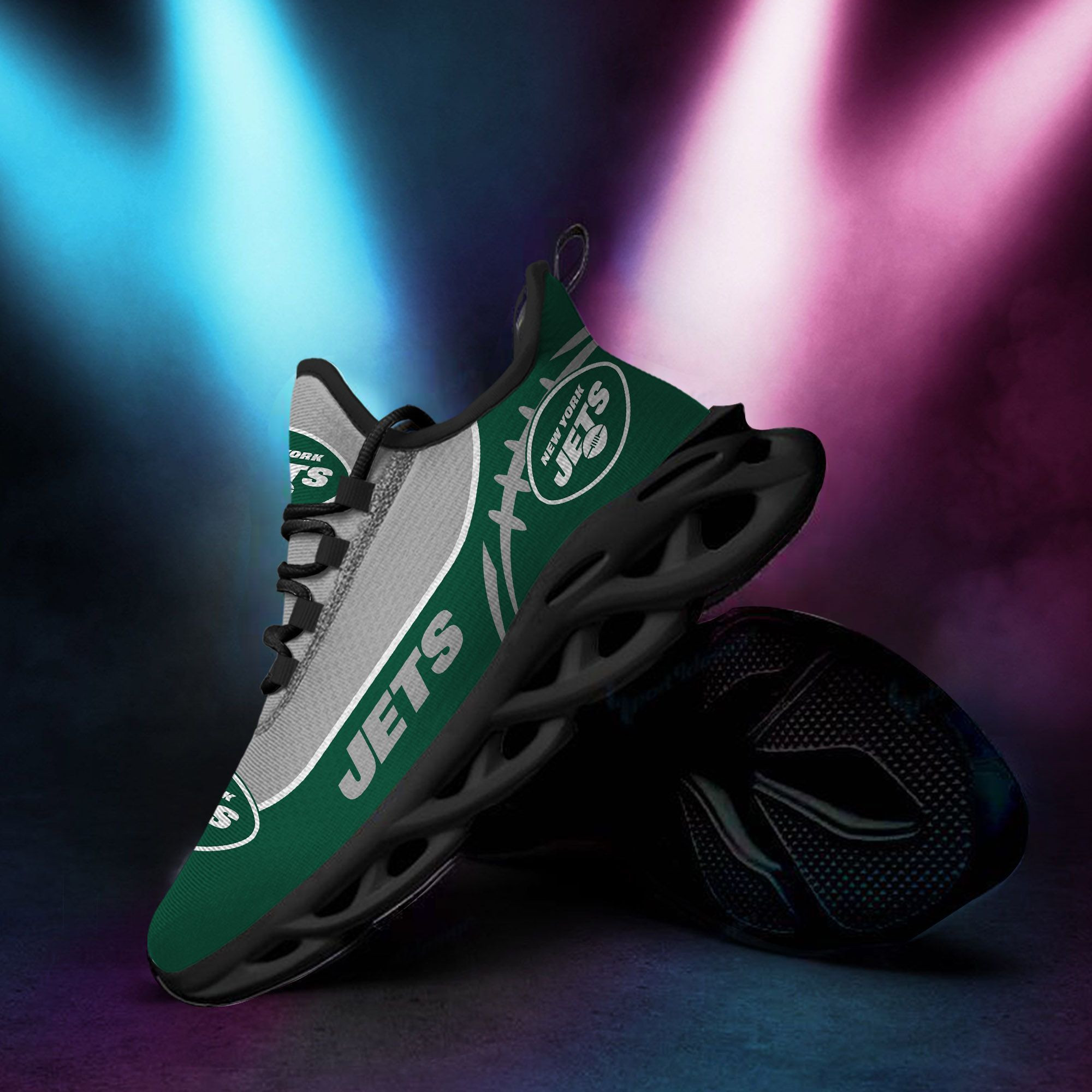 New York Jets Custom Personalized Max Soul Sneakers Shoes 
