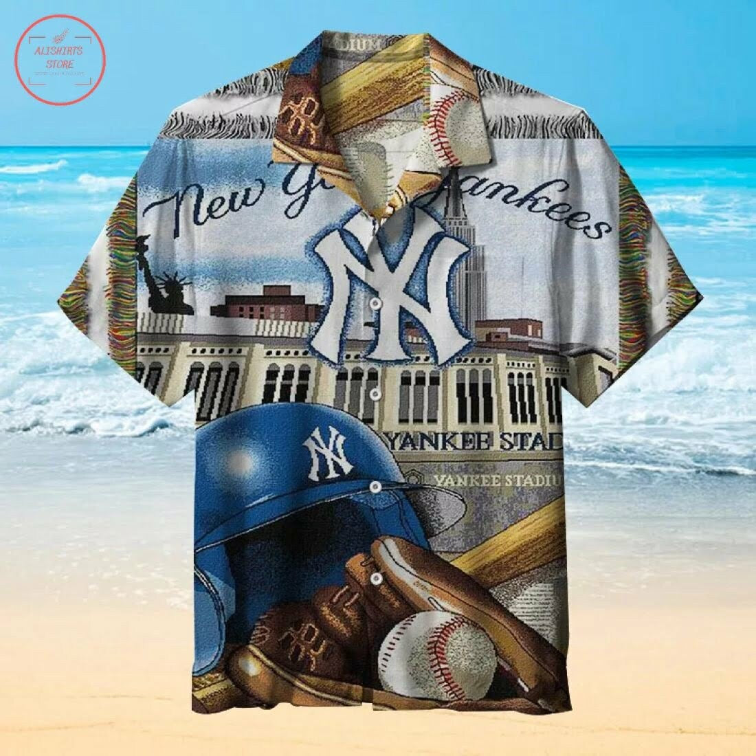 New York Yankees Hawaiian Shirt