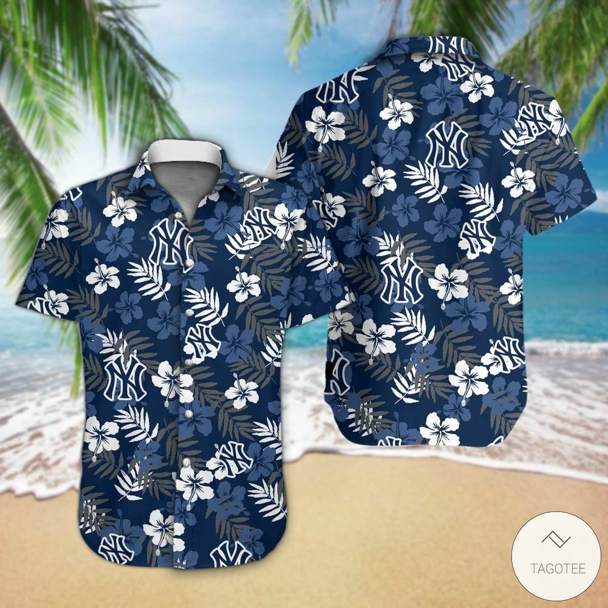 New York Yankees Hawaiian Shirt