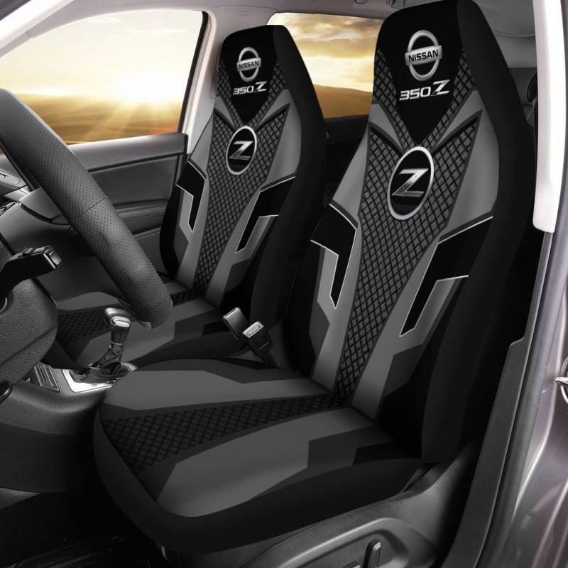 Mini John Cooper Works Lph-Ha Car Seat Cover (Set Of 2) Ver 2 (Grey)