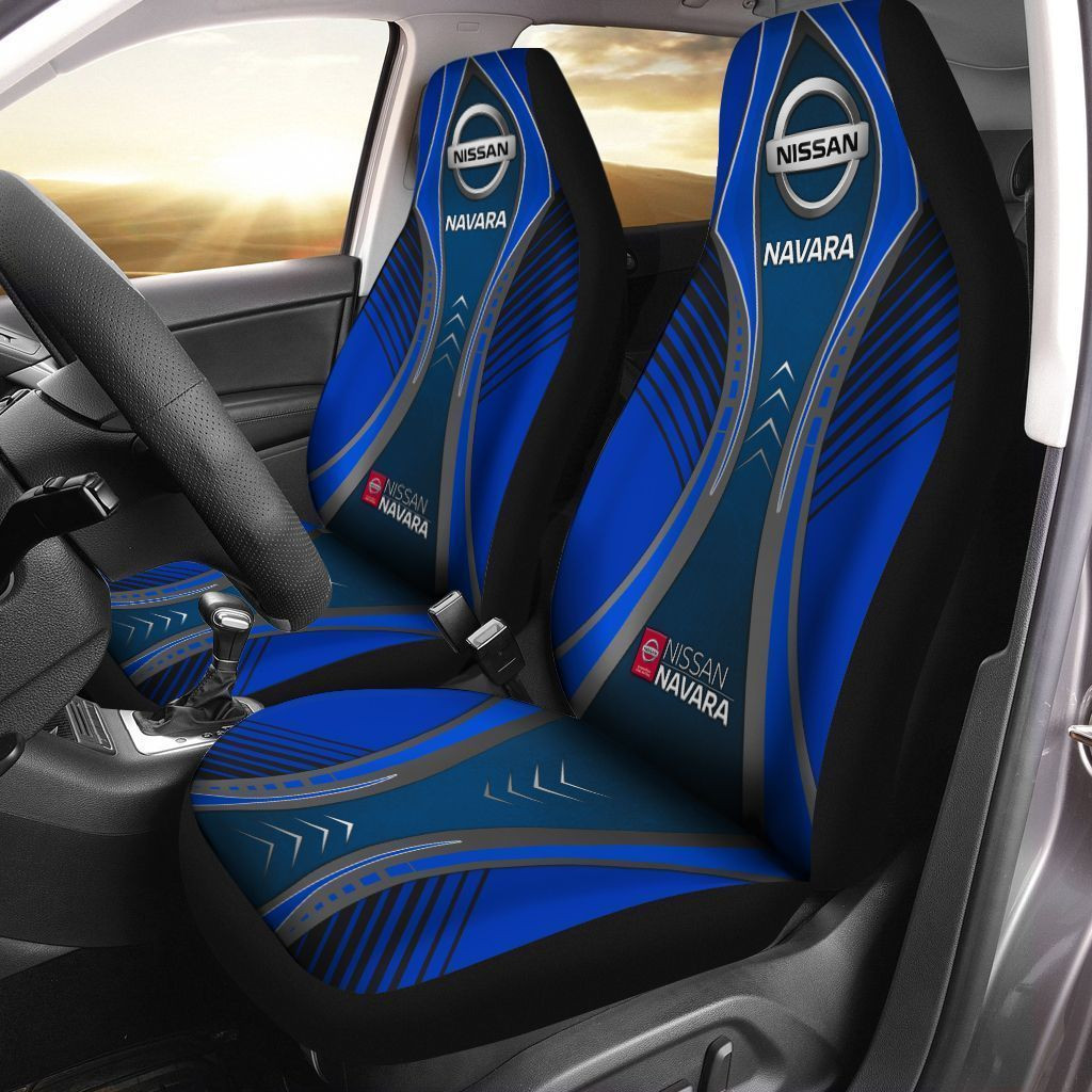 Mercedes-AMG  Car Seat Cover (Set of 2) Ver 1 (Blue)
