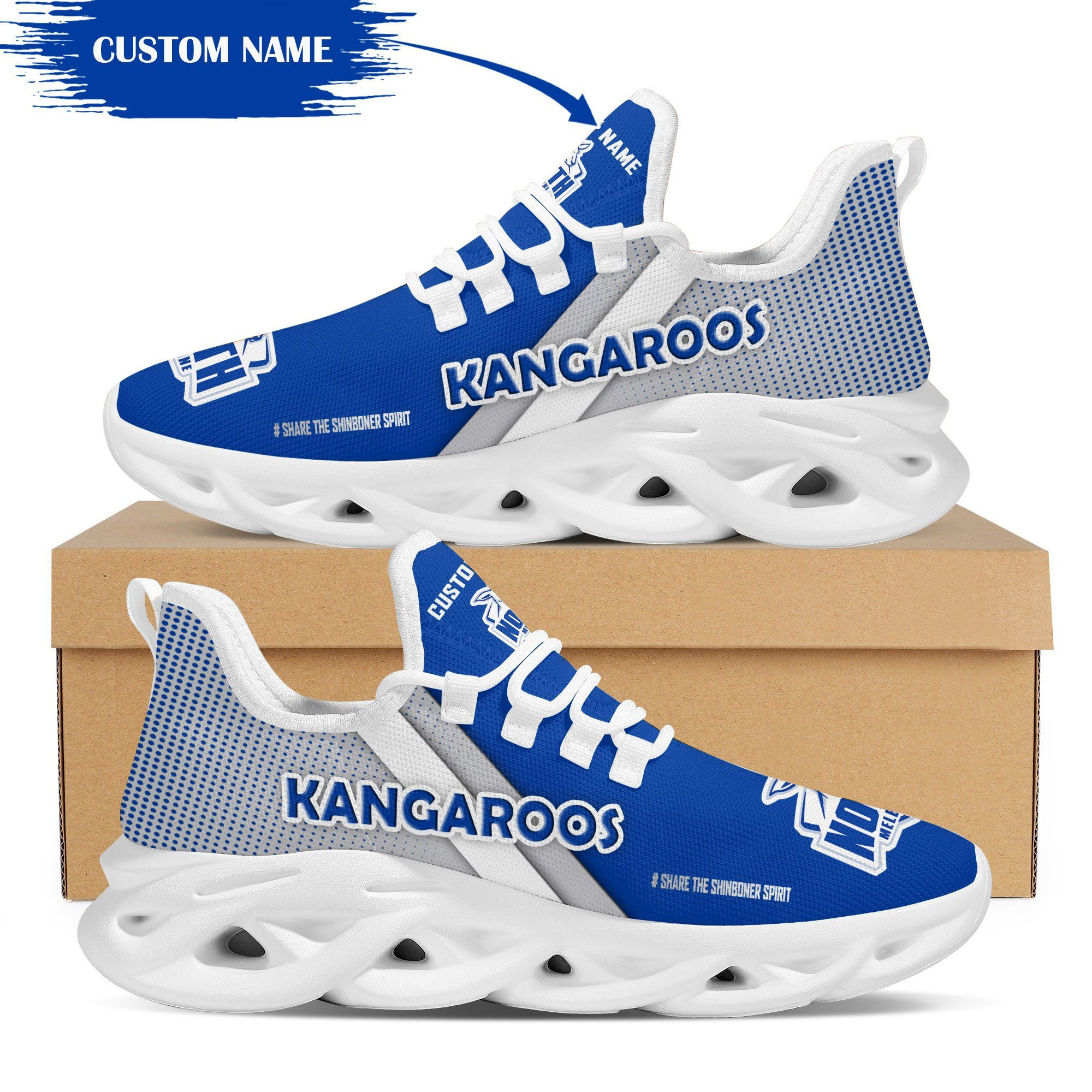 Auburn Tigers Custom Personalized Max Soul Sneakers Shoes