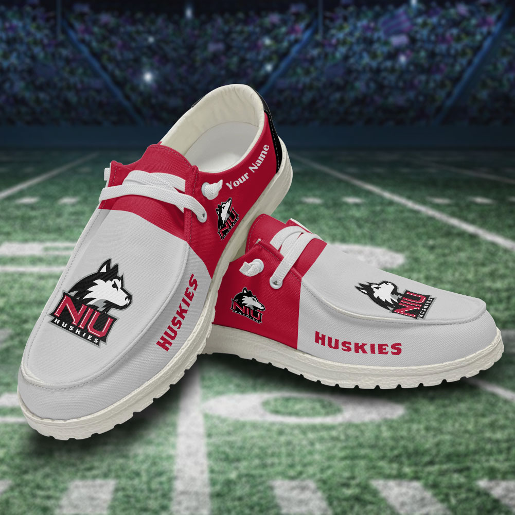 Michigan Wolverines Personalized Hey Dude Sports Shoes - Custom Name Design