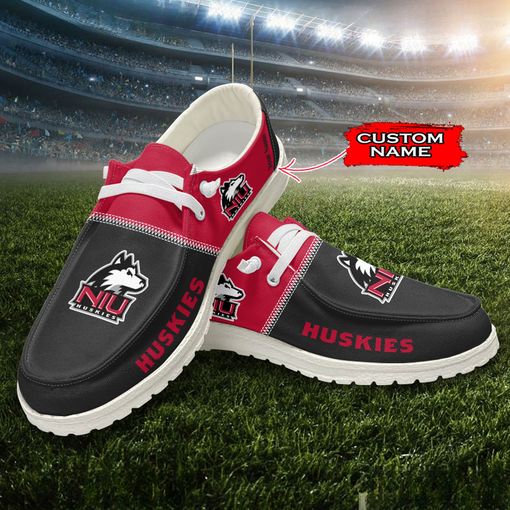 West Virginia Mountaineers Personalized Hey Dude Sports Shoes - Custom Name Design