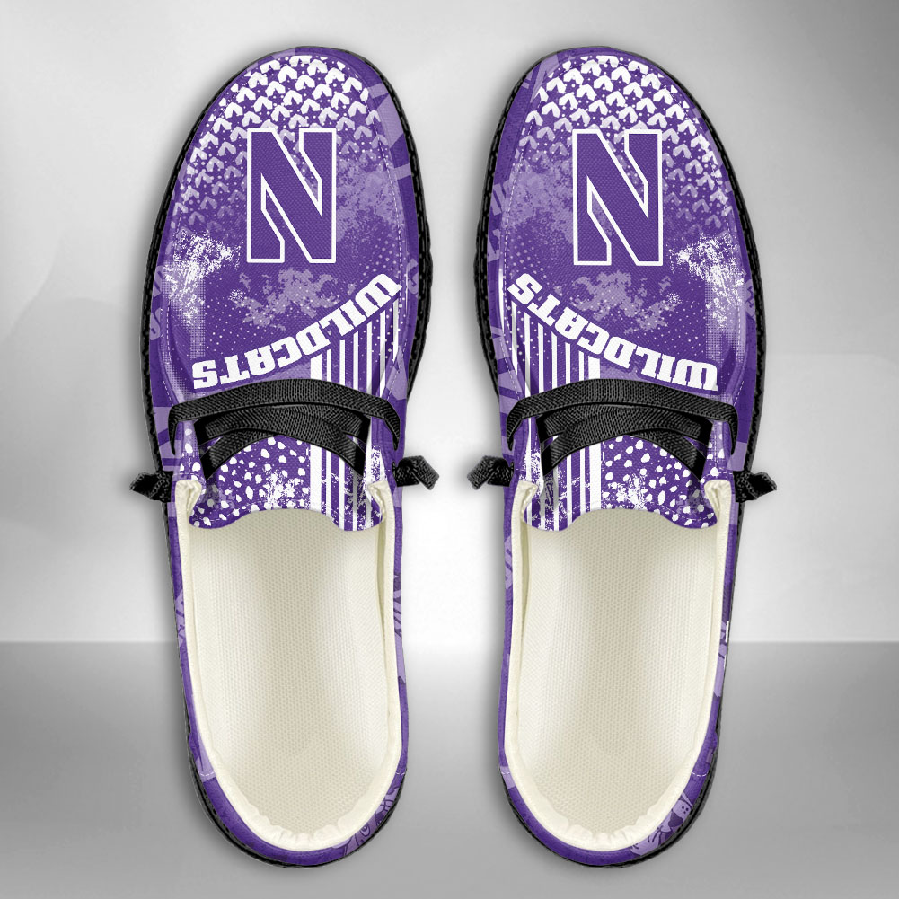 Texas State Bobcats Personalized Hey Dude Sports Shoes - Custom Name Design