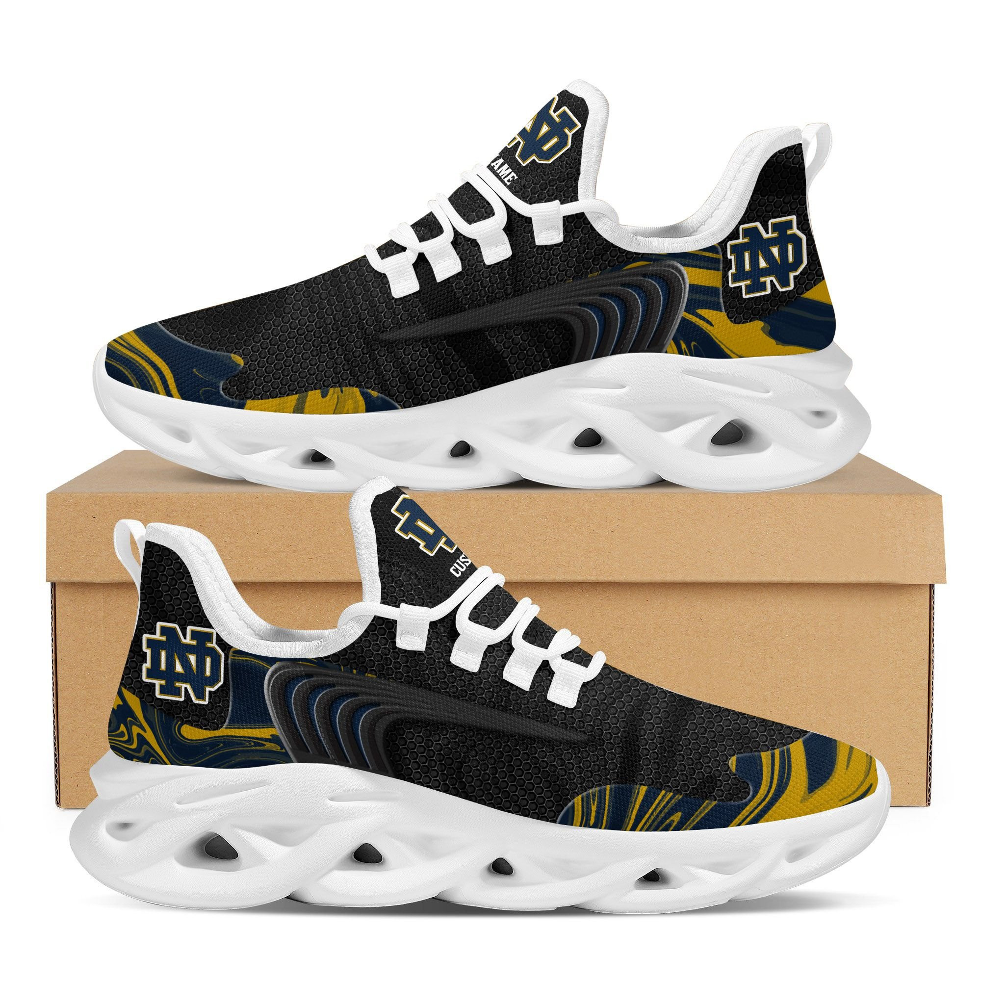 Southern Miss Golden Eagles Custom Personalized Max Soul Sneakers Shoes