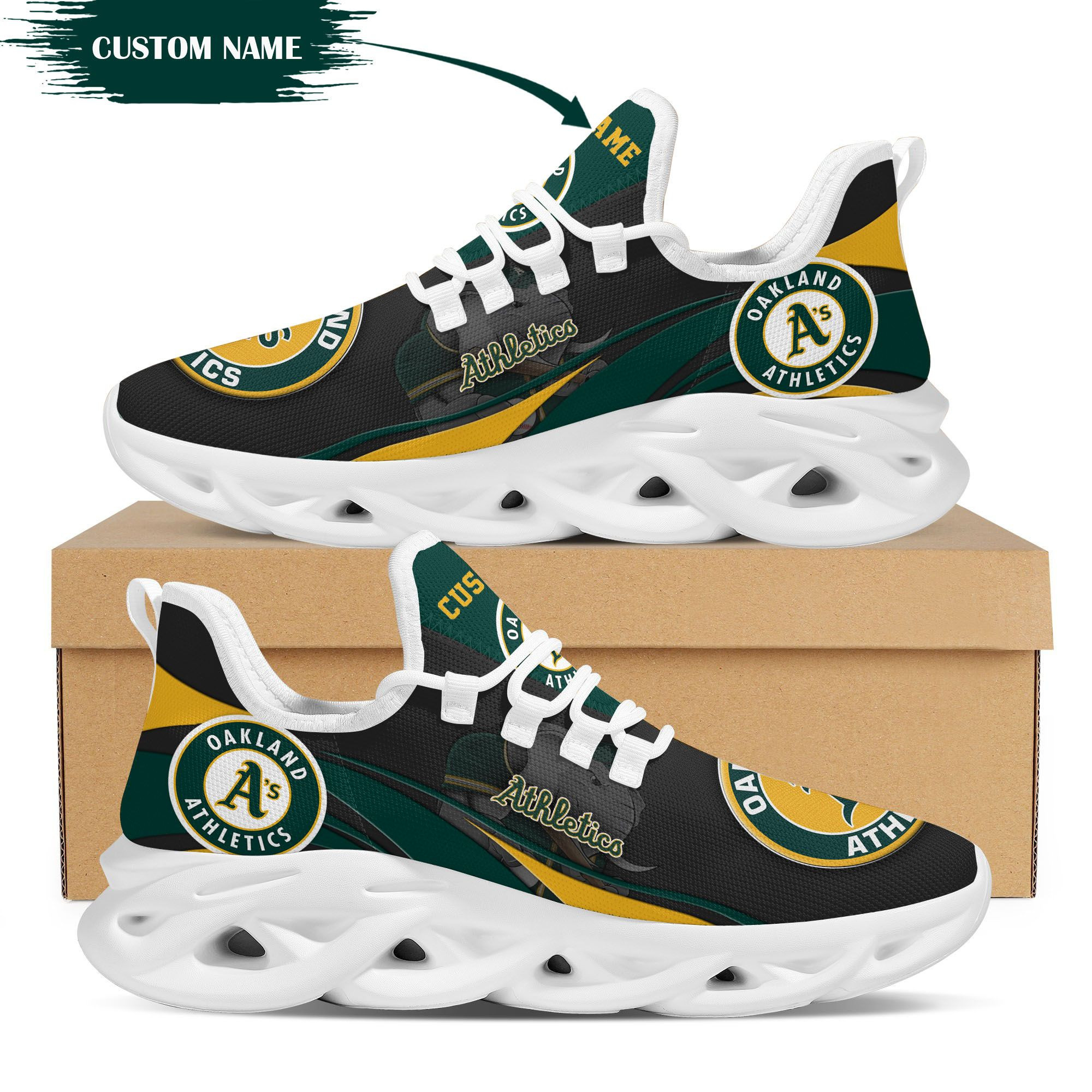 Wisconsin Badgers Custom Personalized Max Soul Sneakers Shoes