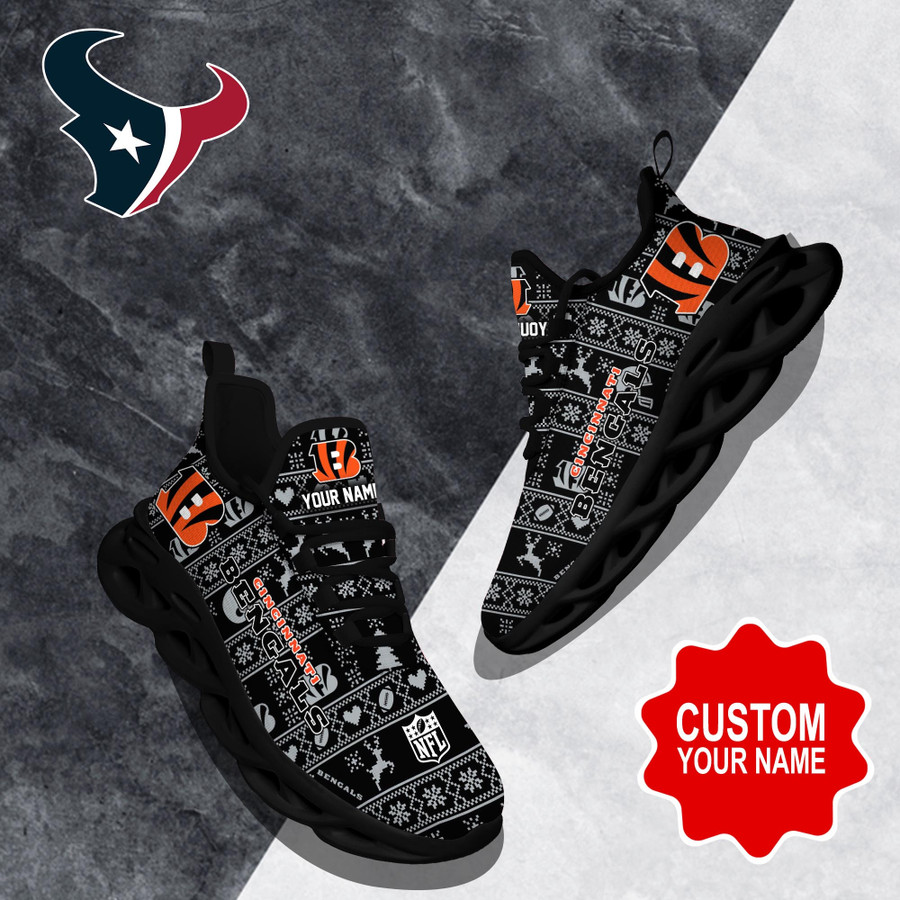 Cincinnati Bengals Max Soul Shoes Custom