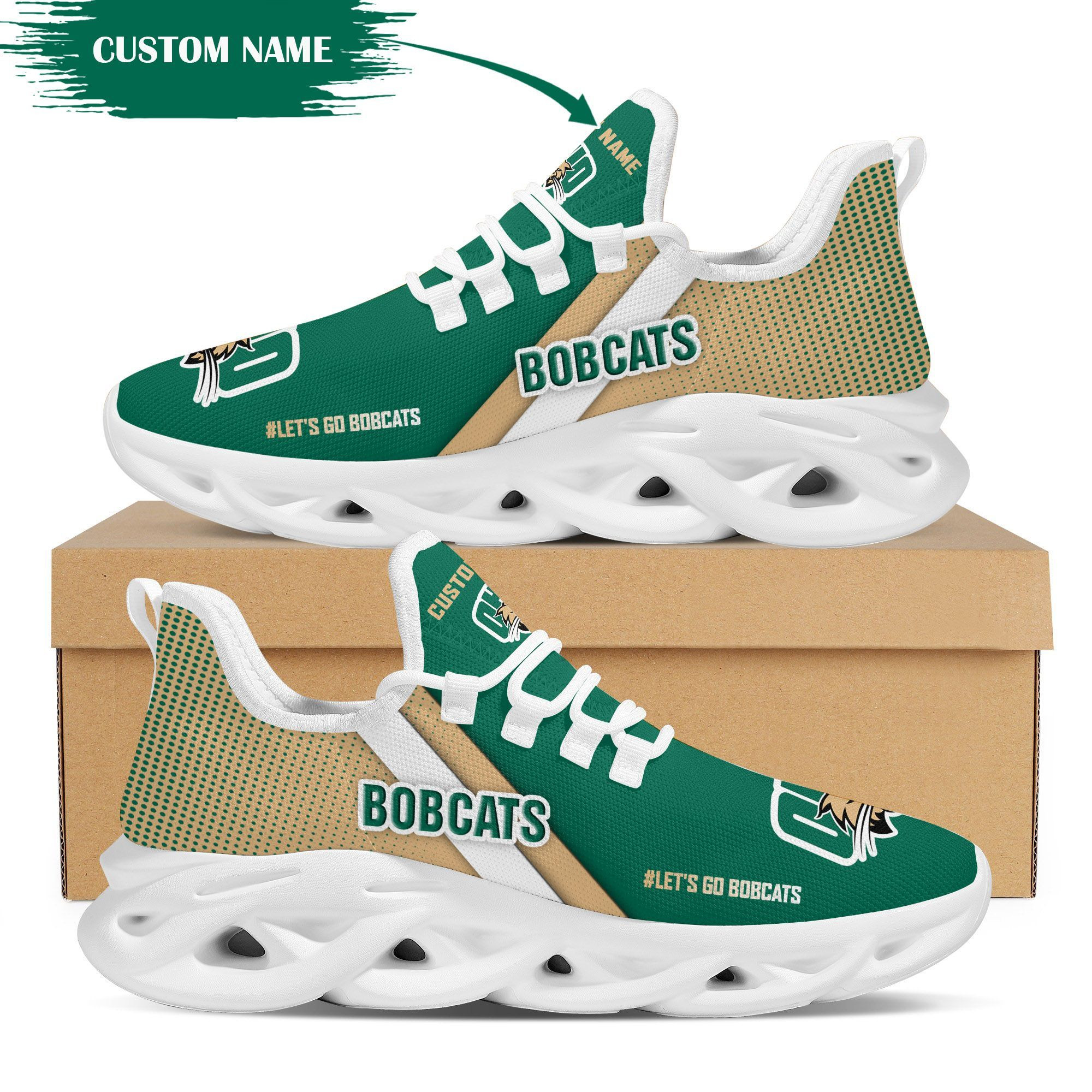 Wisconsin Badgers Custom Personalized Max Soul Sneakers Shoes