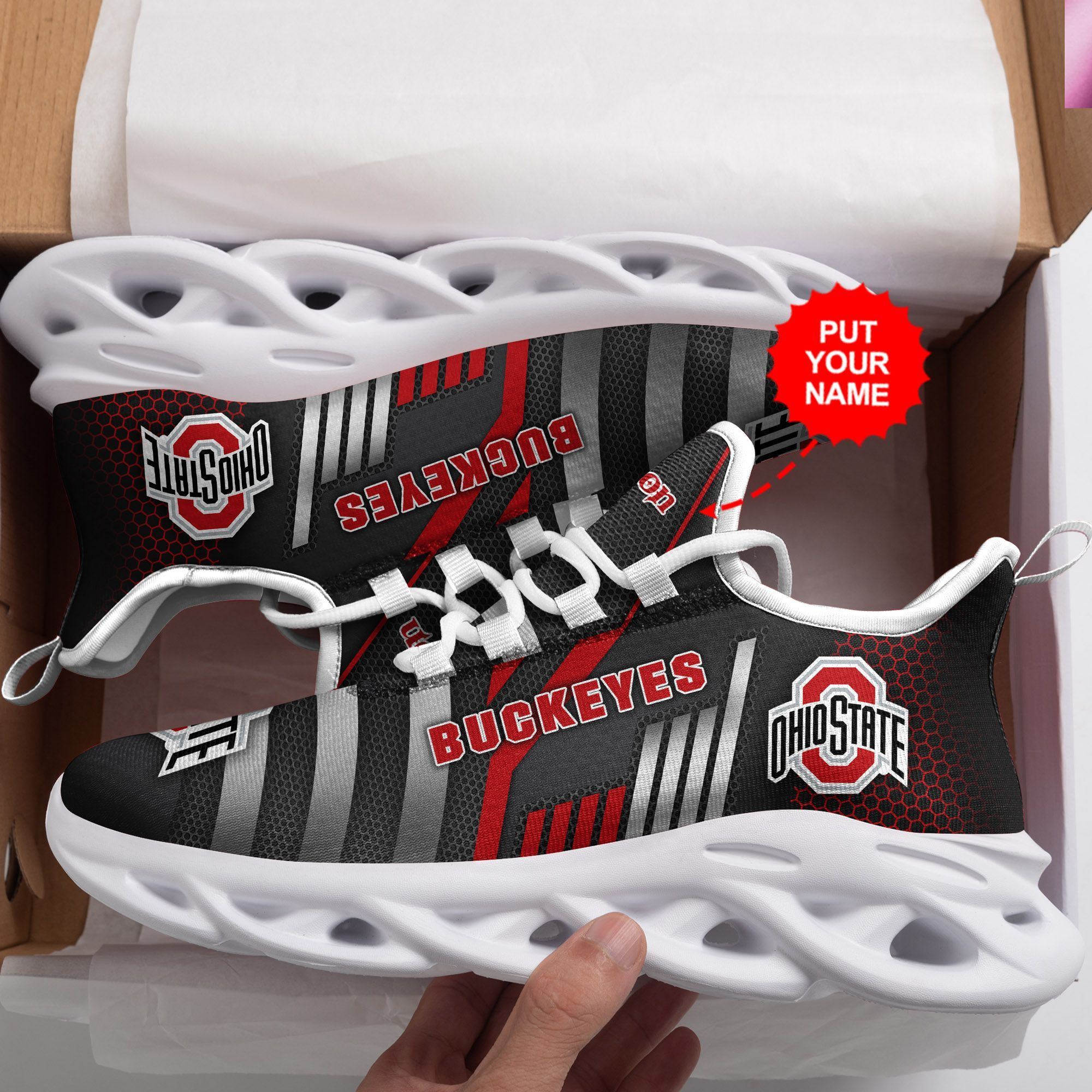 Kansas City Chiefs Max Soul Sneakers Shoes