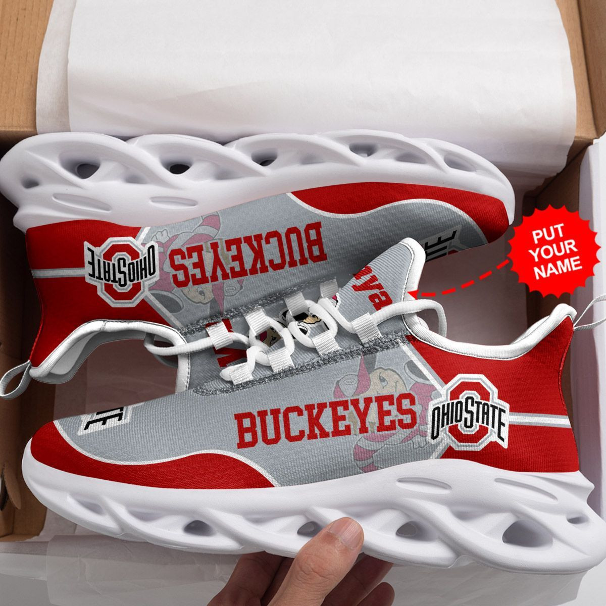 Duke Blue Devils Custom Personalized Max Soul Sneakers Shoes