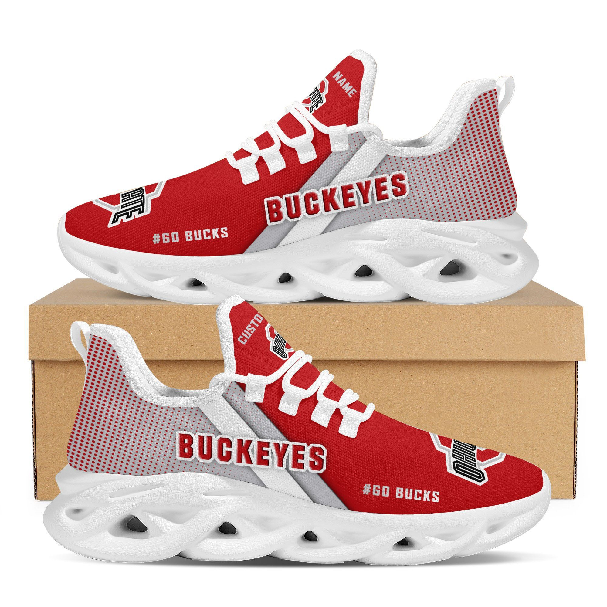 Gillingham FC Custom Personalized Max Soul Sneakers Shoes