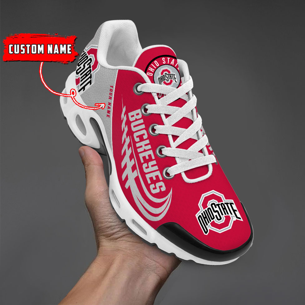 1 Custom Name   Atlanta Falcons   PERSONALIZED MAX SOUL SHOES T2