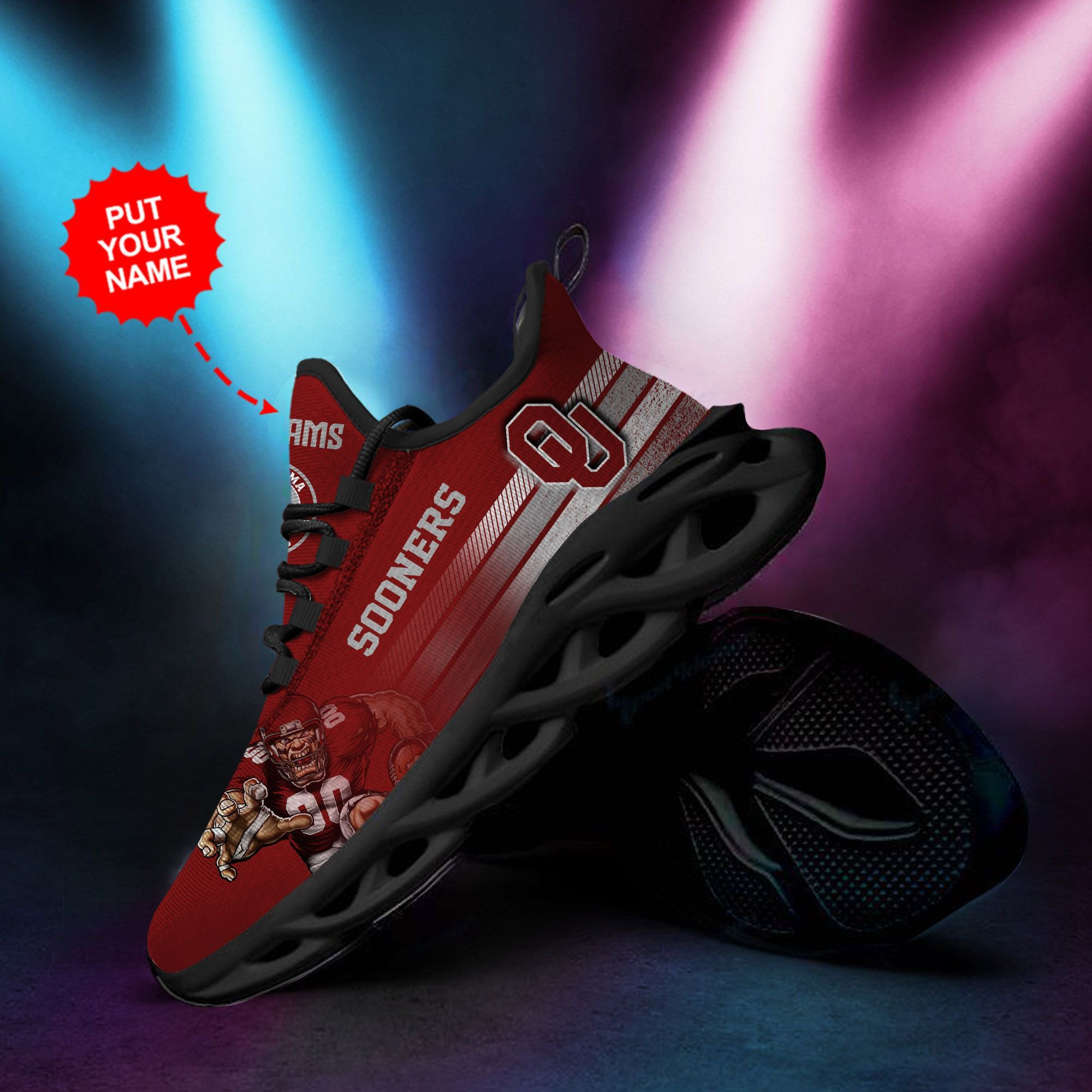 Los Angeles Dodgers Max Soul Sneakers Shoes