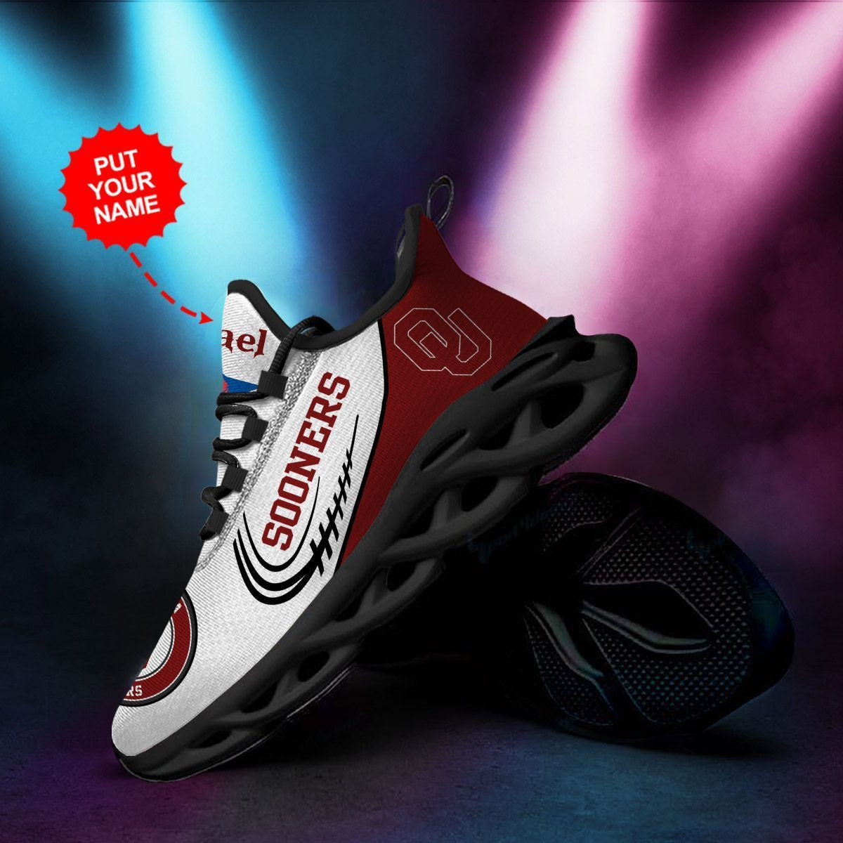 Louisville Cardinals Max Soul Sneakers Shoes