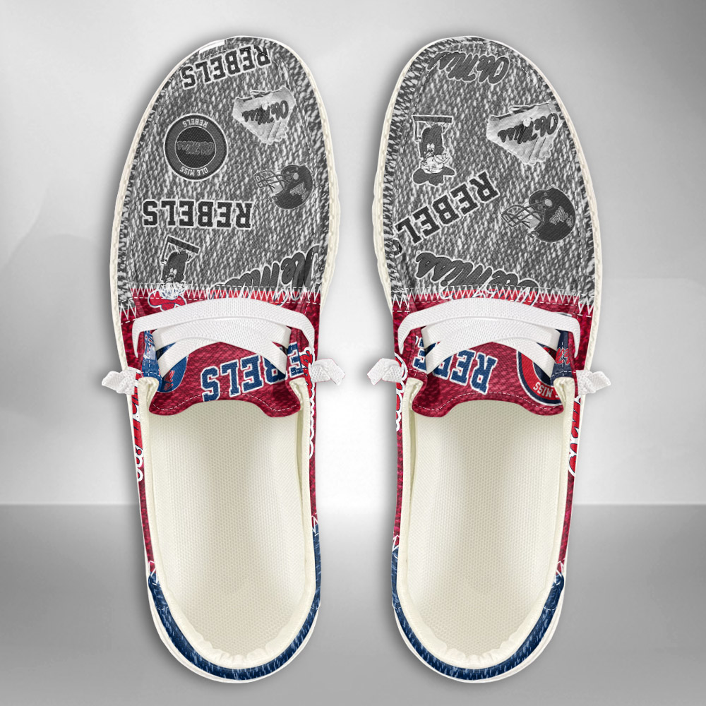 Cornell University Personalized Hey Dude Sports Shoes - Custom Name Design