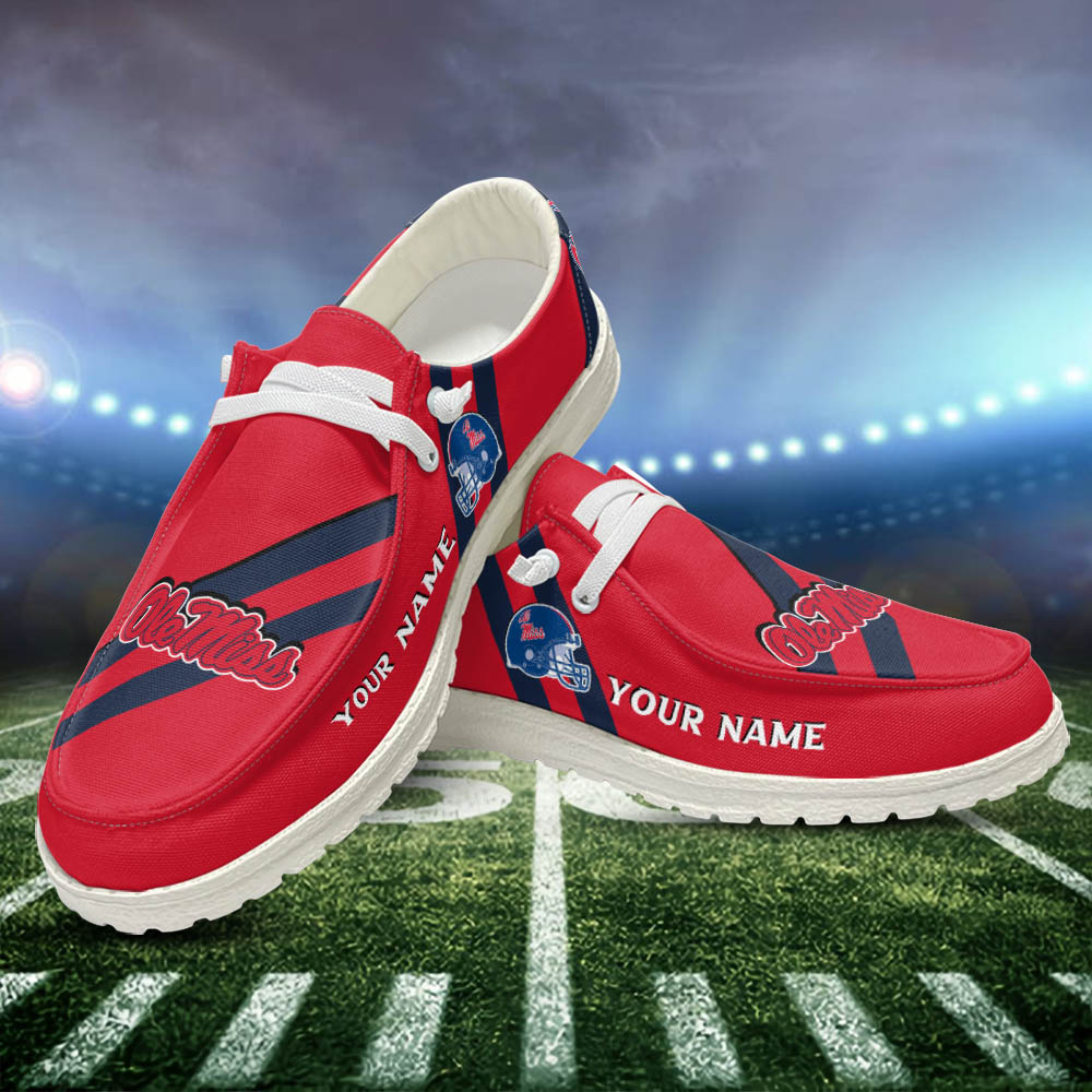 Pittsburgh Panthers Personalized Hey Dude Sports Shoes - Custom Name Design