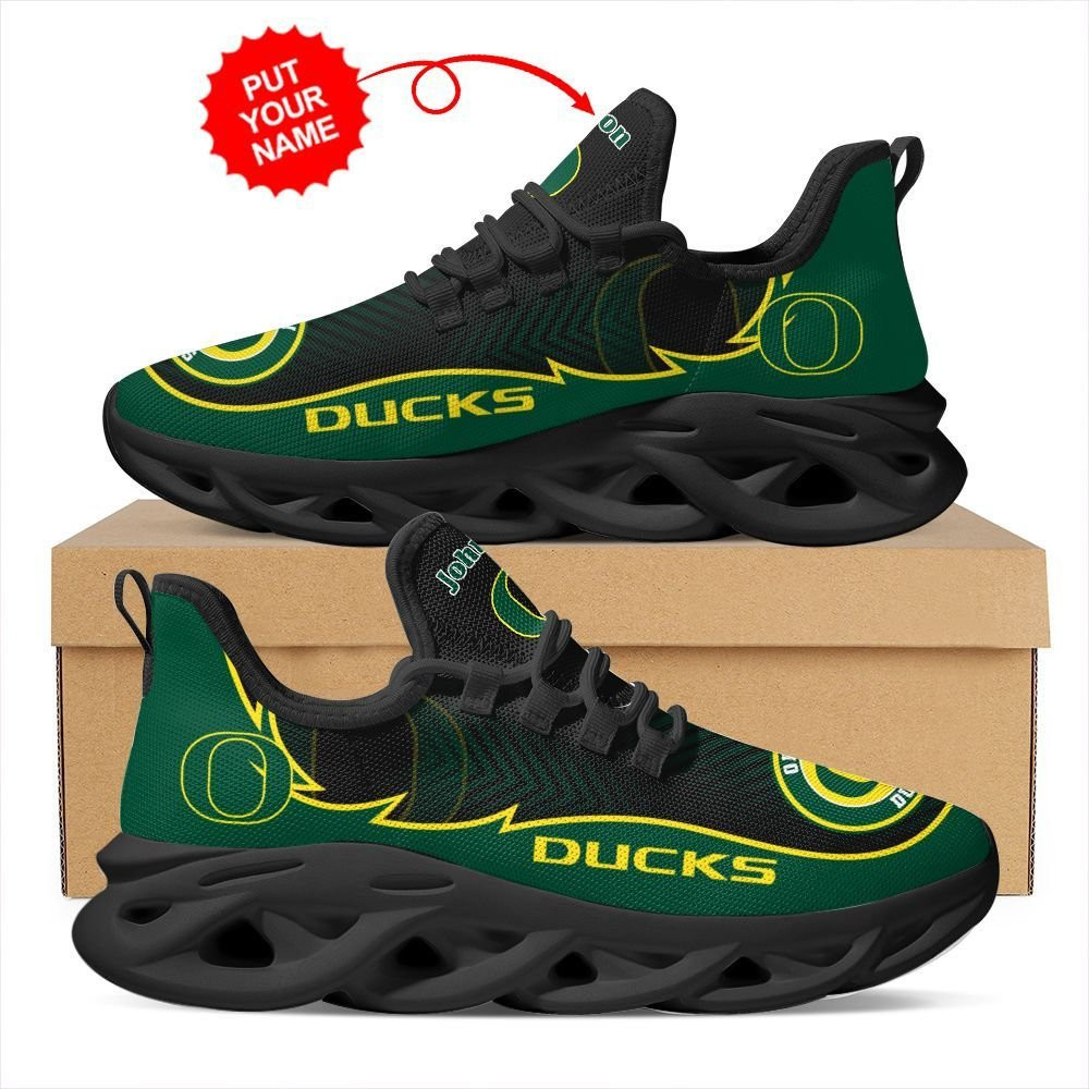 Kansas Jayhawks Custom Personalized Max Soul Sneakers Shoes
