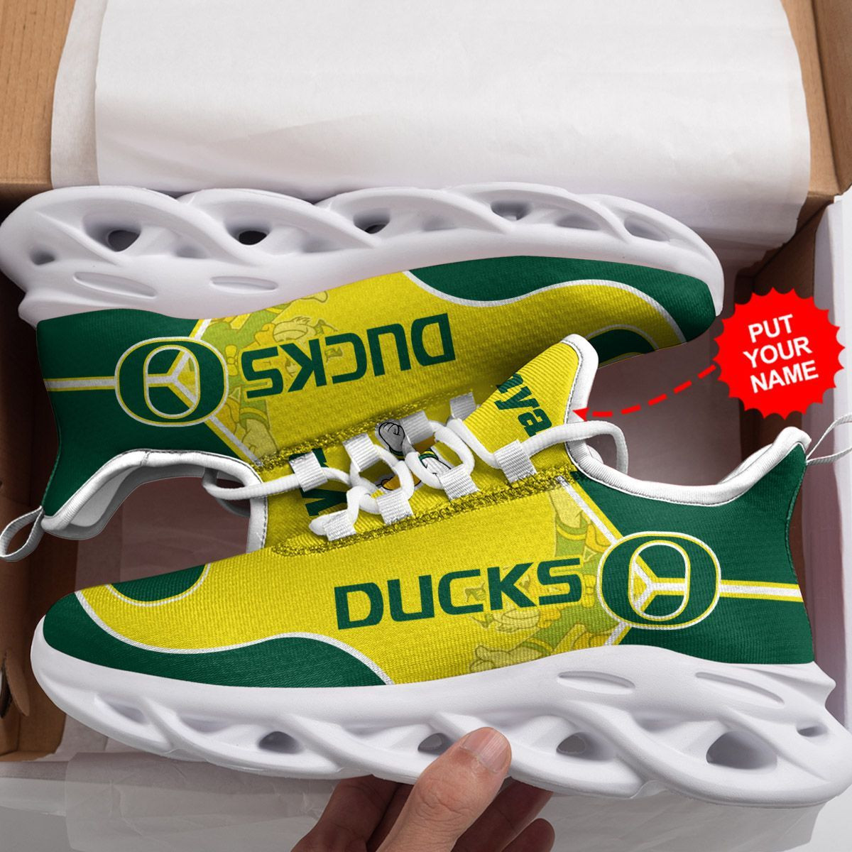 Iowa Hawkeyes Custom Personalized Max Soul Sneakers Shoes