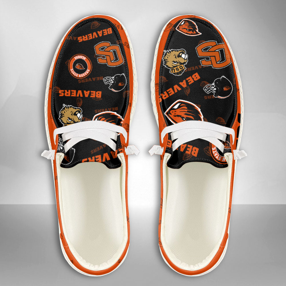 Connecticut Huskies Personalized Hey Dude Sports Shoes - Custom Name Design