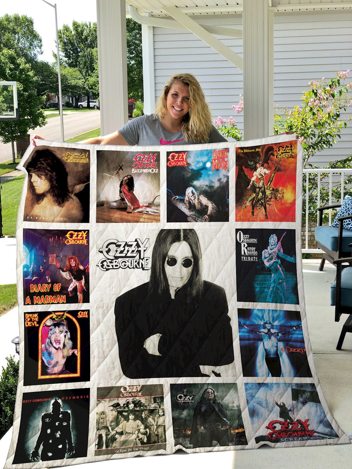 Slipknot V1 Quilt Blanket